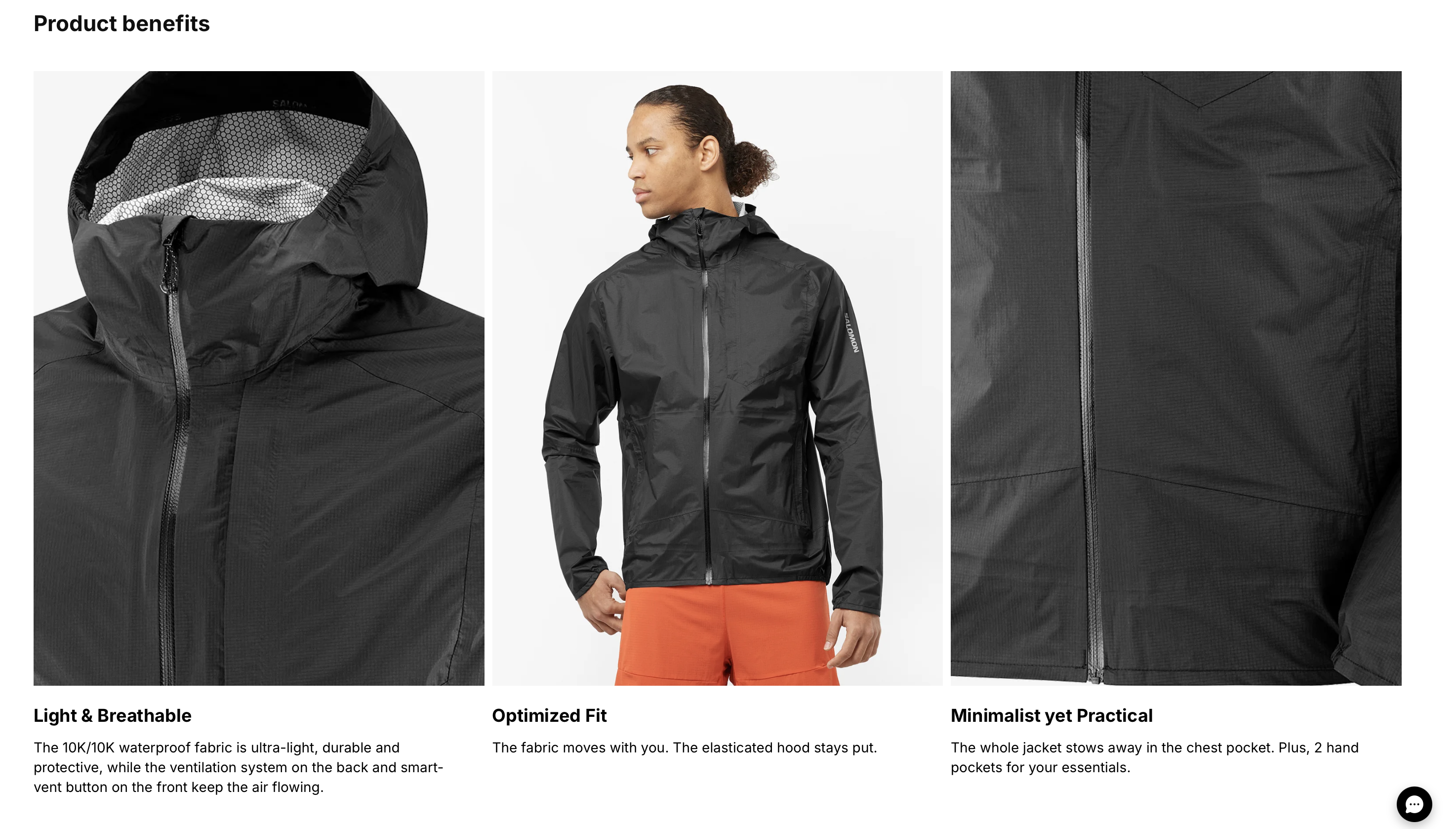 Salomon Bonatti Detail